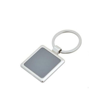 Chaveiro personalizado, chaveiro quadrado em branco (gzhy-ka-026)